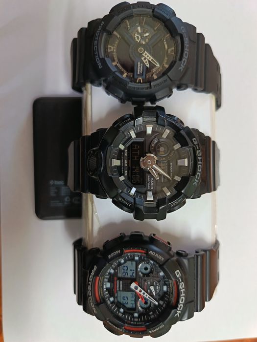 Три броя Casio G-Shock