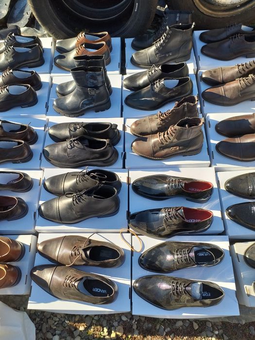 Pantofi ghete din piele naturala si calitate superioara eleganță lux