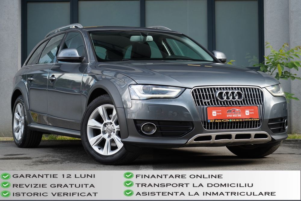 Audi A4 Allroad 2.0Diesel 177cp Manual Quattro • 12Luni Garantie Motor Cutie 4x4 • Revizie Ulei / Distributie Cadou • Transport gratuit la domiciliu