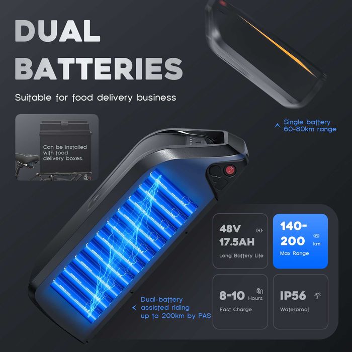 Електрически велосипед/колело EMOKO EC27 500W 17.5AH