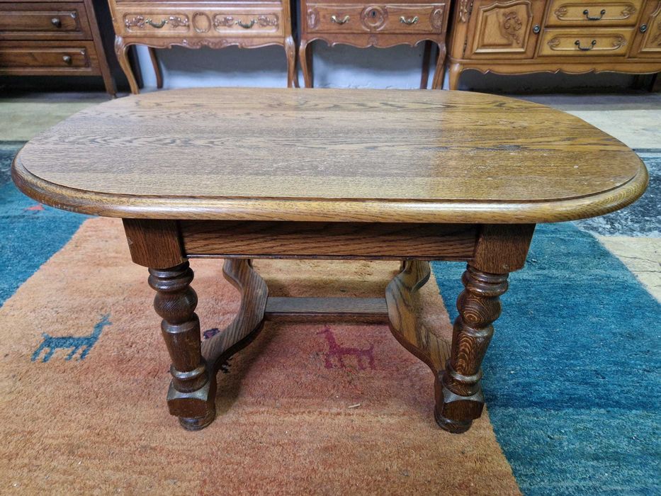 Холна помощна маса от масивен дъб