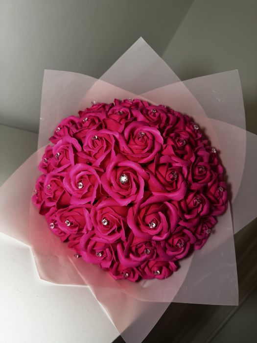 Buchete din trandafiri de sapun