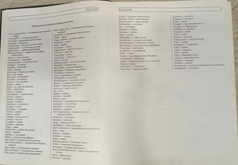 Продам Рок справочник