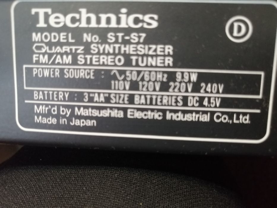 Radio, Tuner, Technics