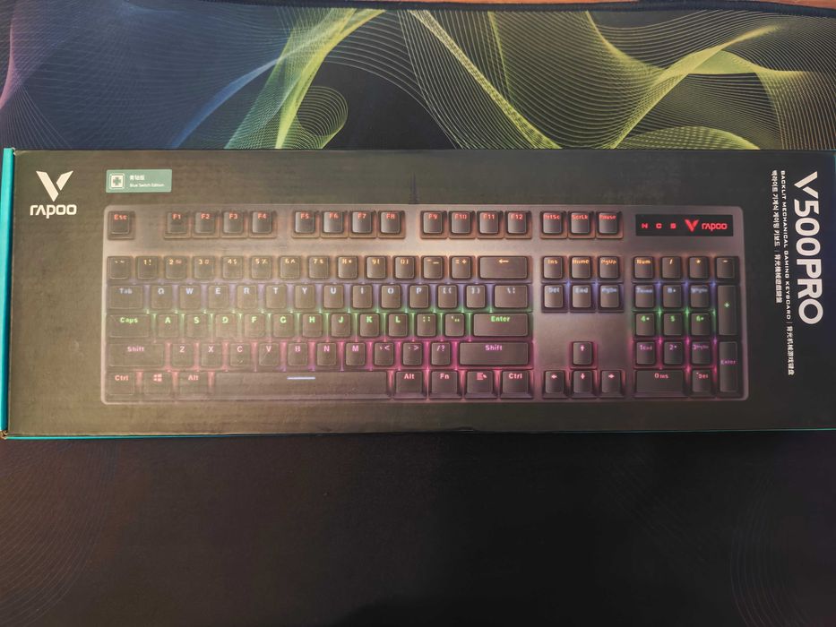 Игровая механическая клавиатура Rapoo V500PRO (BLACK)