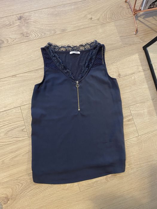 Top Orsay XS, de vara, gri