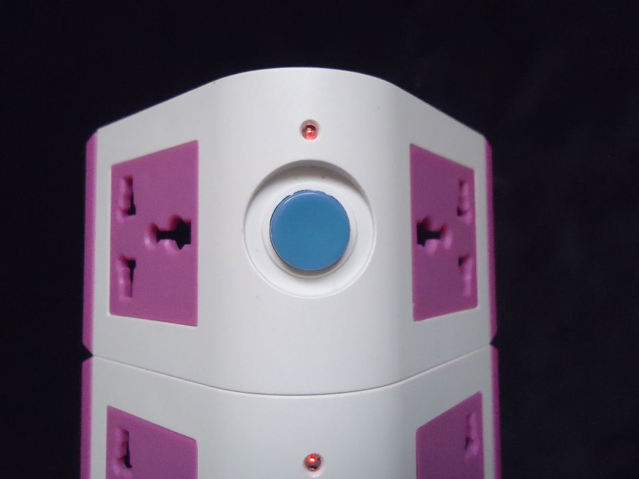 Prelungitor bloc turn 13 socluri 2 mufe USB 11 prize 3 intrerupatoare