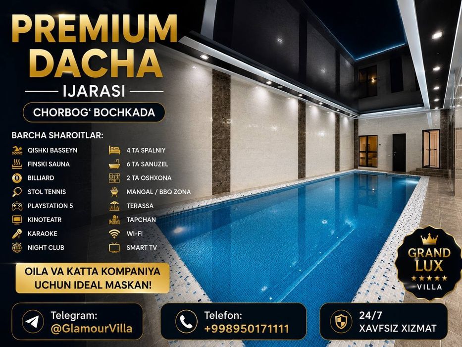 Grand Lux Dacha Chorbog‘da