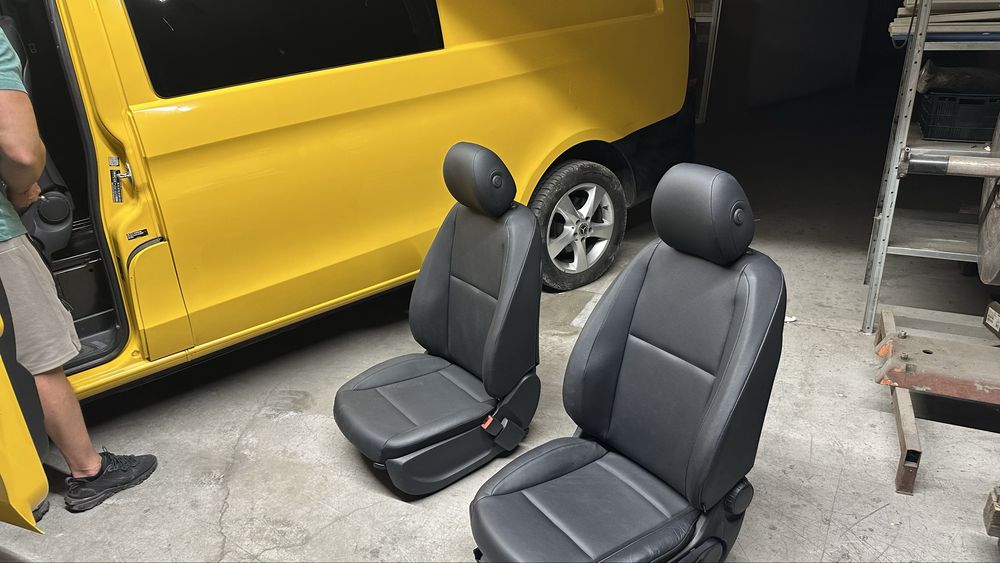 Капак, предна броня, седалки и други части за Mercedes V-Class!