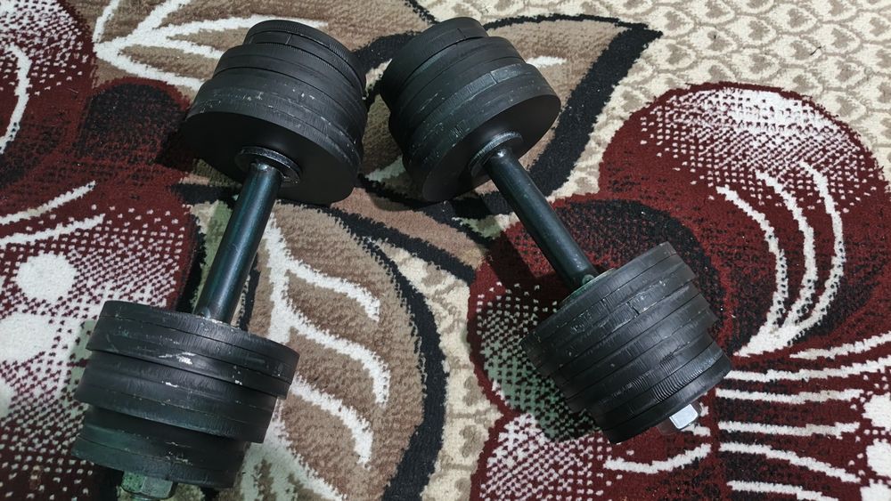 Gantel 15.5kg dan 1 juft kilosi 20 000 soʻmdan