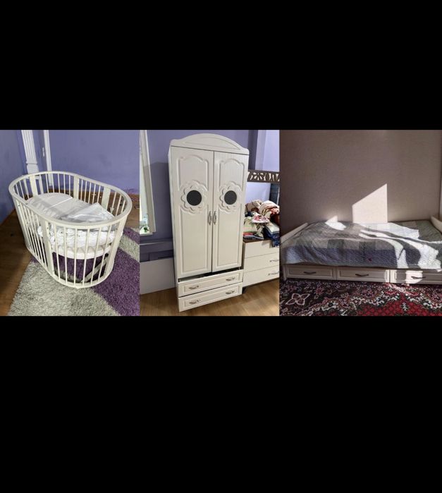 Продам комплект детской мебели для спальни, в хорошем состоянии.