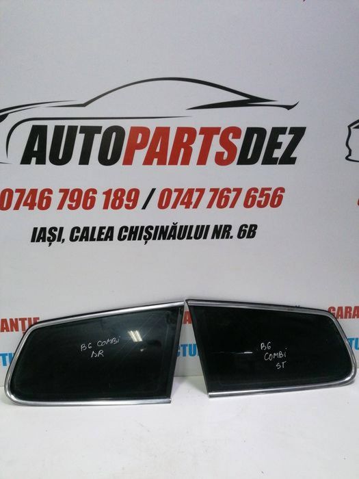 Geam stanga dreapta portbagaj heliomat cu crom Passat B6 break combi