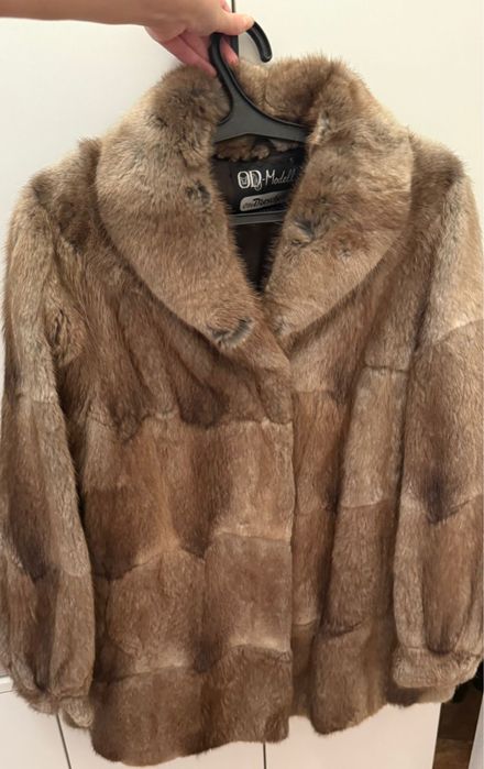 Норковая шуба короткая