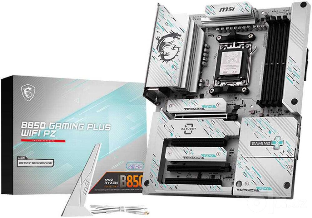 MSI B850 Gaming PLUS WIFI6E White/Gray