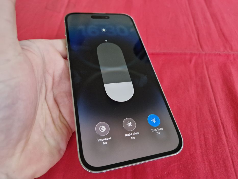 -Iphone 14Pro Max, Silver, 128Gb, 6Ram, Bat:97%, stare perfecta, (exce