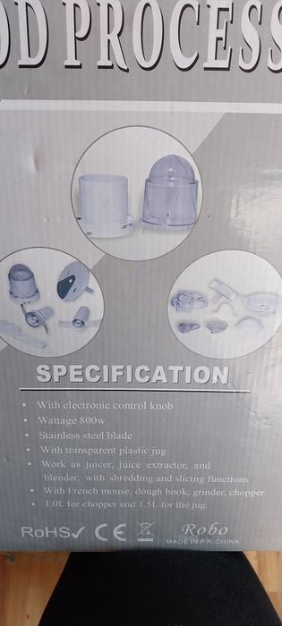 Robot de bucatarie pentru piese de schimb- motor nefunctional