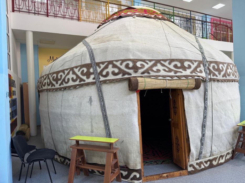 6 қанатты киіз үй сатылады