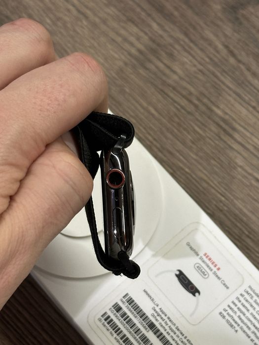 Apple Watch 8 Stainless Steel Graphite - 45mm