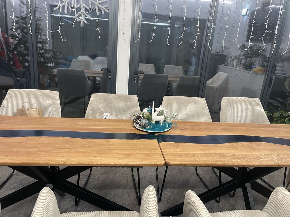 Mese din rasina epoxidica, bancute ,tocatoare de bucatarie