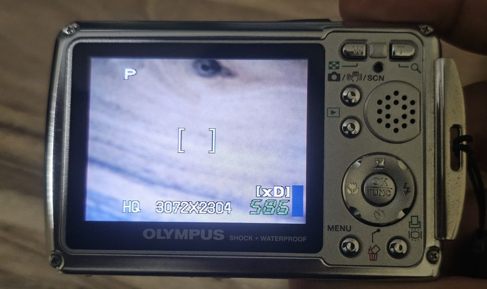 Olympus μ 725 SW 7.1MP – водоустойчива и удароустойчива камера