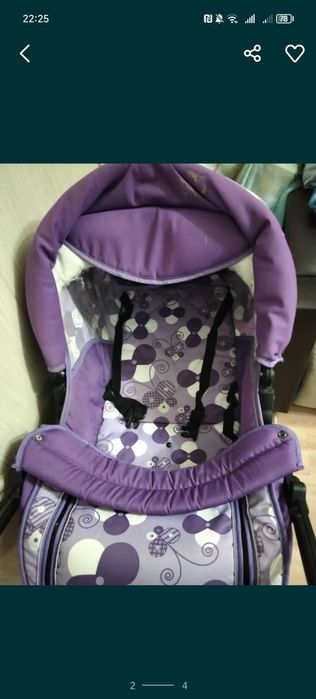 Детская коляска зима-лето