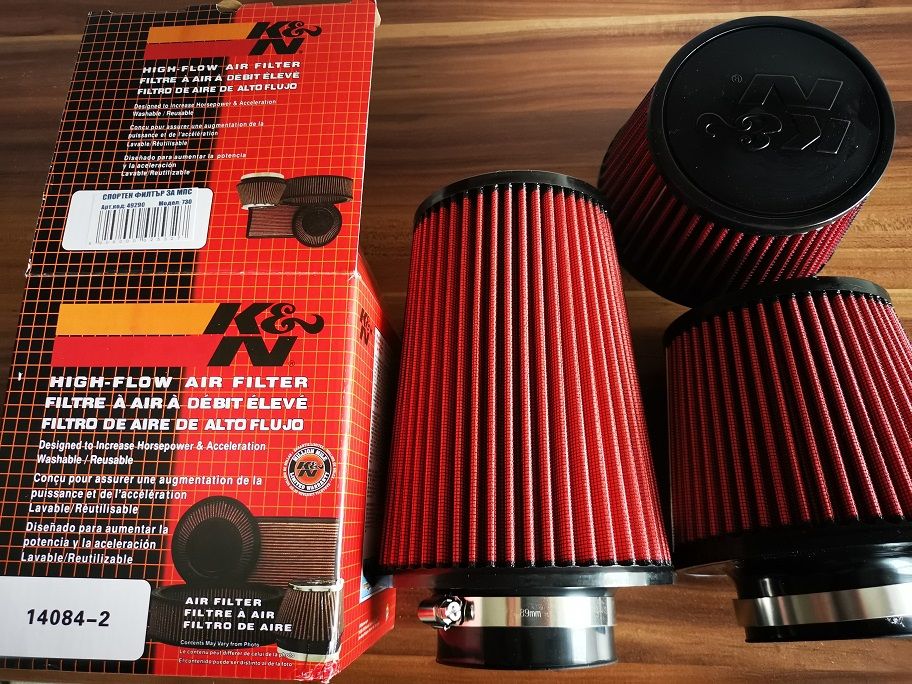 Спортен филтър конусен K&N Два размера