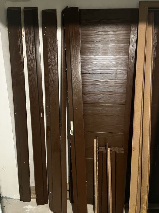 3 бр МДФ врати кафеви