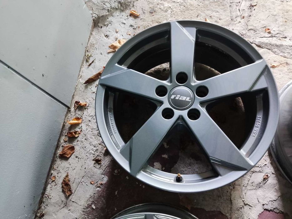 5х112 - 17 цола лети джанти 5x112 Rial Audi VW Skoda Seat