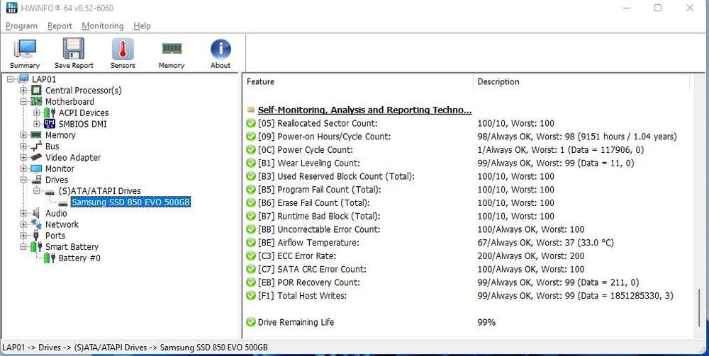 Laptop HP ProBook 430 G1 (500 GB SSD)