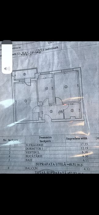 Apartament 2 camere – Soveja