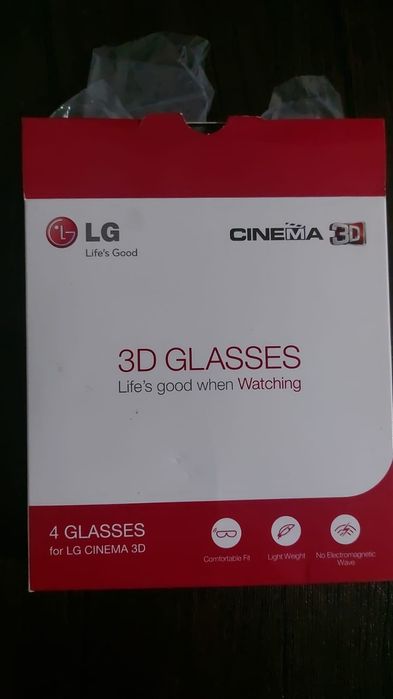 3 д очки набор из 4 очков