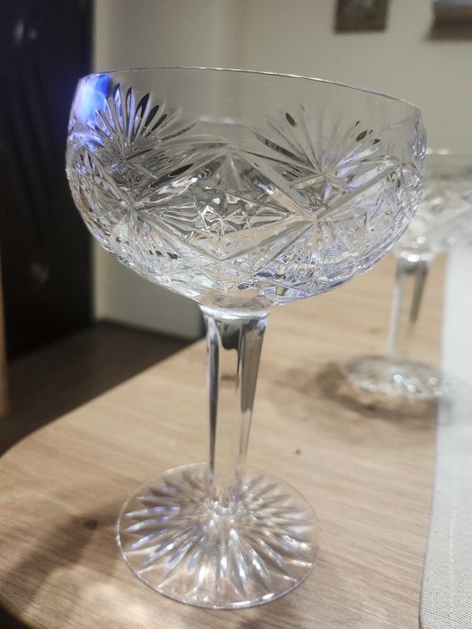 Кристален сервиз за шампанско/сладолед