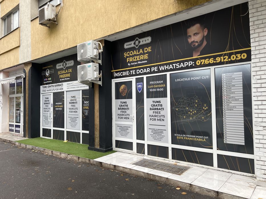 Tuns gratuit in cadru Scolii de Frizerie