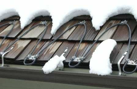 за 1 день греющий кабель • для водостока