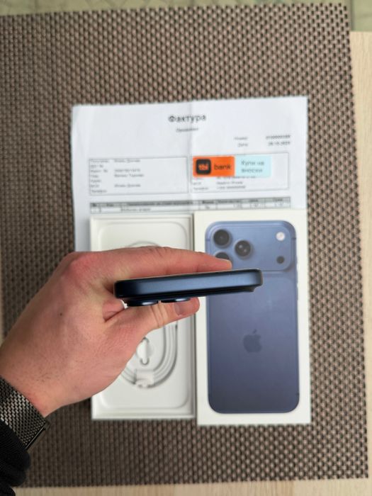 НОВ! 24М ГАР 1Tb iPhone 17 Pro Max Лизинг от 58€/мес 1000Gb  Deep Blue