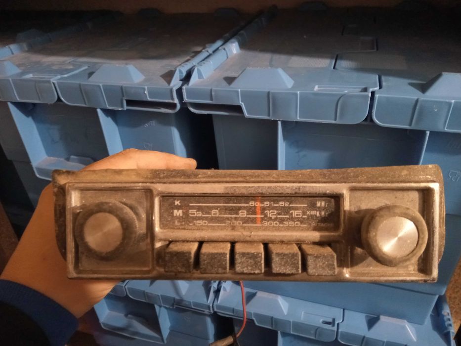 Ретро автокасетофон