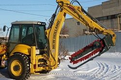 Траншеекопатель на погрузчик