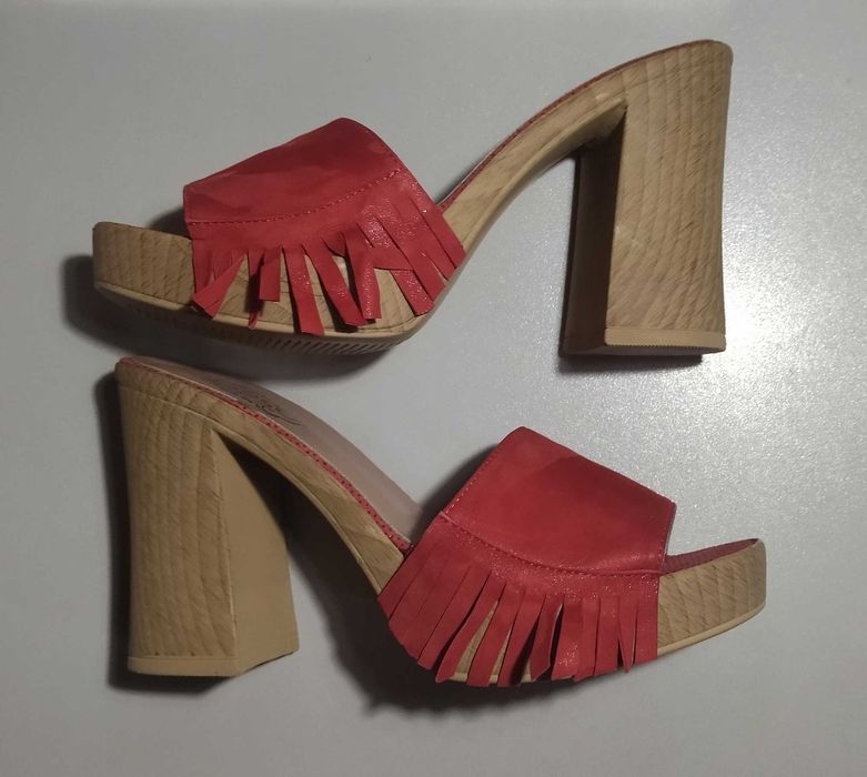 Босоножки Osso (красные)