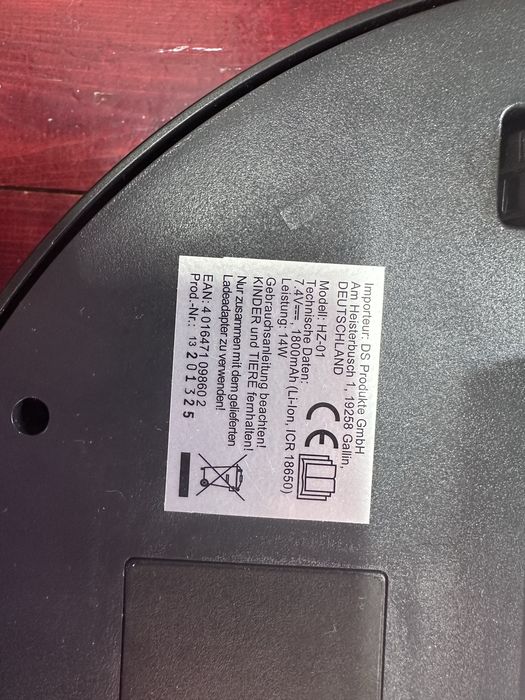 Прахосмукачка робот Cleanmaxx