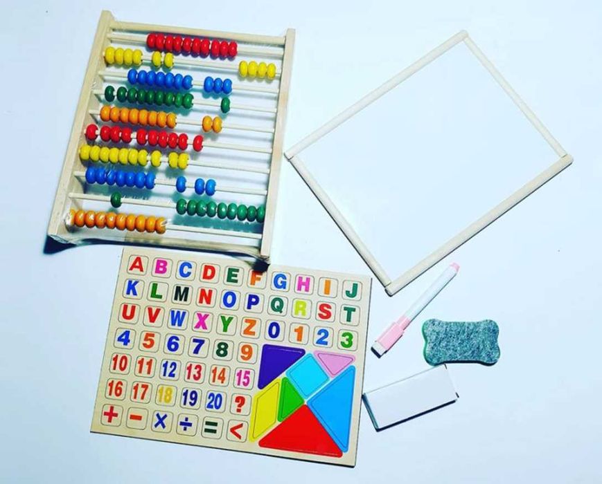 намалена цена ! 2в1 магнитна двустранна дъска със сметало