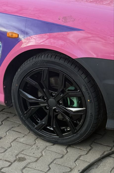 Jante R17 5x14,3+ cauciuri vara 215/45