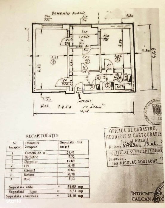 Apartament 2 camere, decomandat, foarte spaţios, mobilat, Unirii Nord