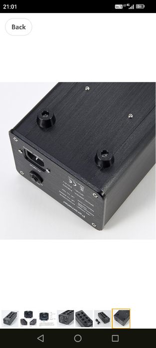 Priză de alimentare cu filtru HiFi în 8 căi