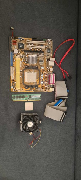 Kit Placa de baza + Procesor + Cooler + RAM
