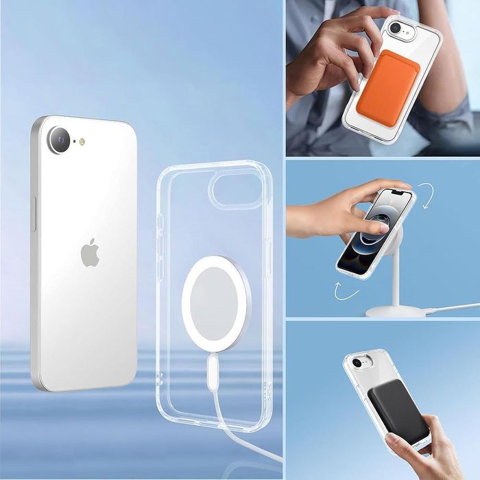 Прозрачен Magsafe Кейс за Apple iPhone 16e