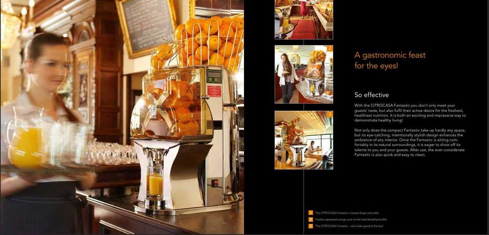 Storcător portocale comercial Citrocasa