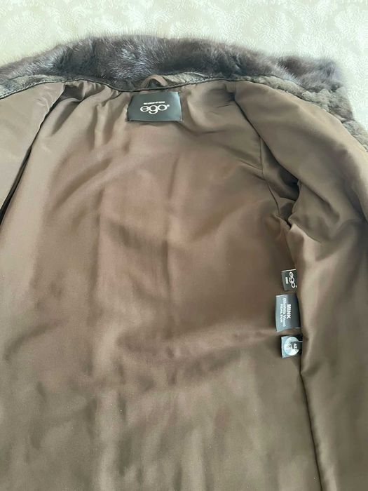 шуба, стриженная норка