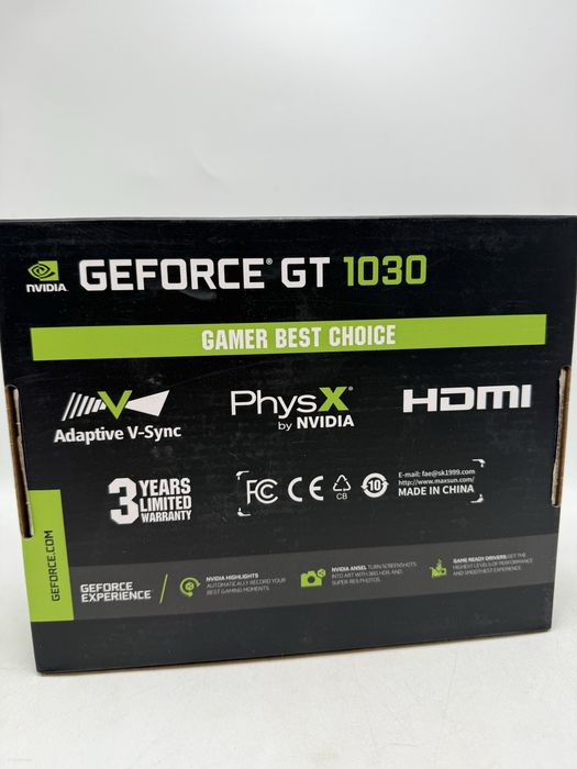 Placă video maxsun nvidia GT1030  Sigilata