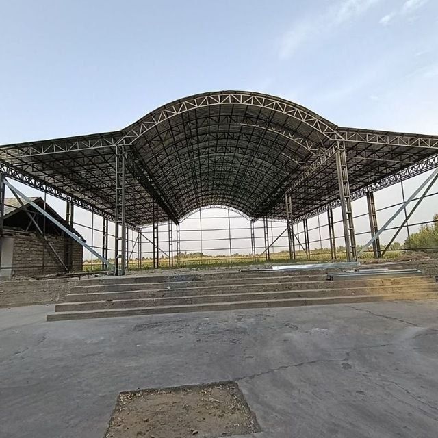 O'zbekiston bo'ylab tom naves stadiyon issiqxona qurish xizmat