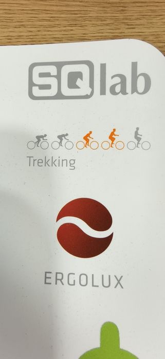 НОВА Седалка SQlab 602 Ergolux Active Trekking black 16см